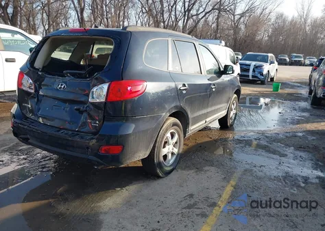 2008 Hyundai Santa Fe Gls from USA, damaged, VIN 5NMSG73D28H150618